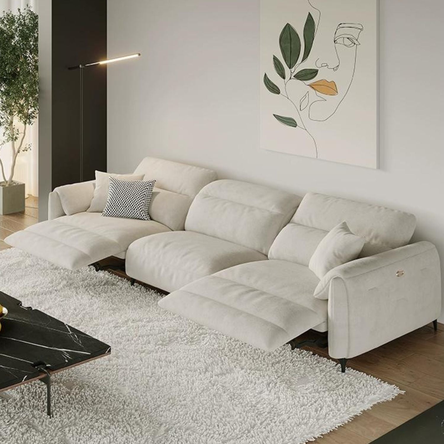 Dream Recliner Sofa, Sofa, Valyōu Furniture | Valyou Furniture 