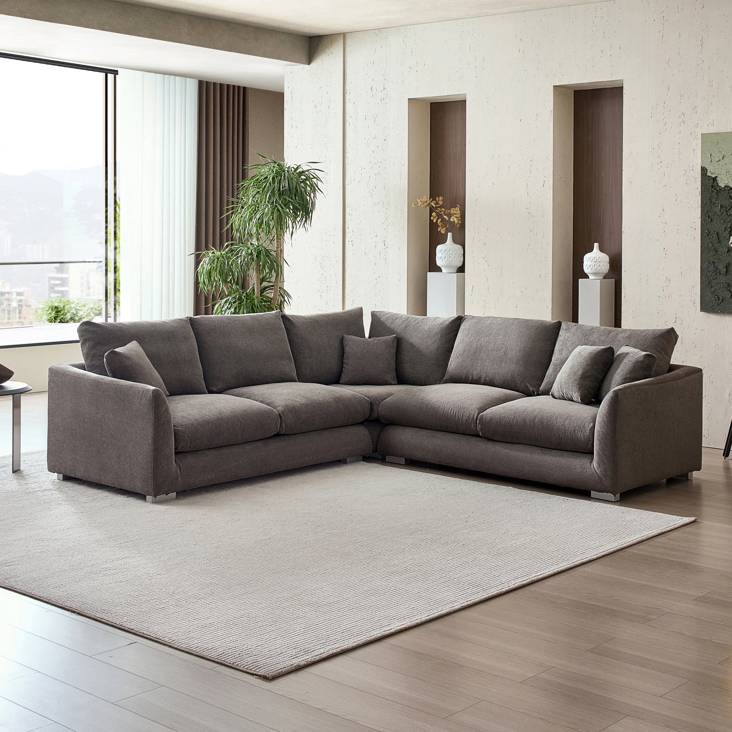 Feathers L Sectional