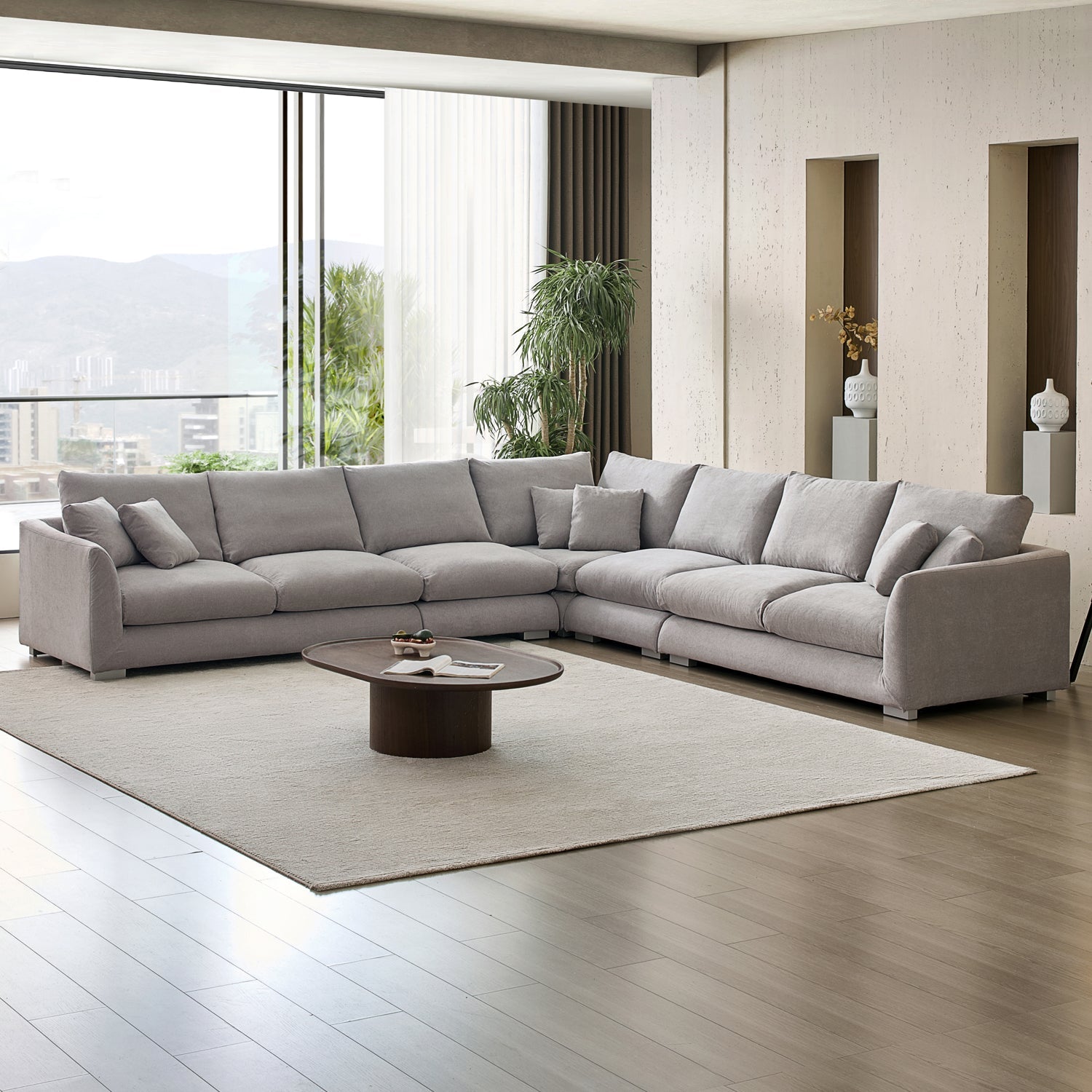 Feathers L Sectional