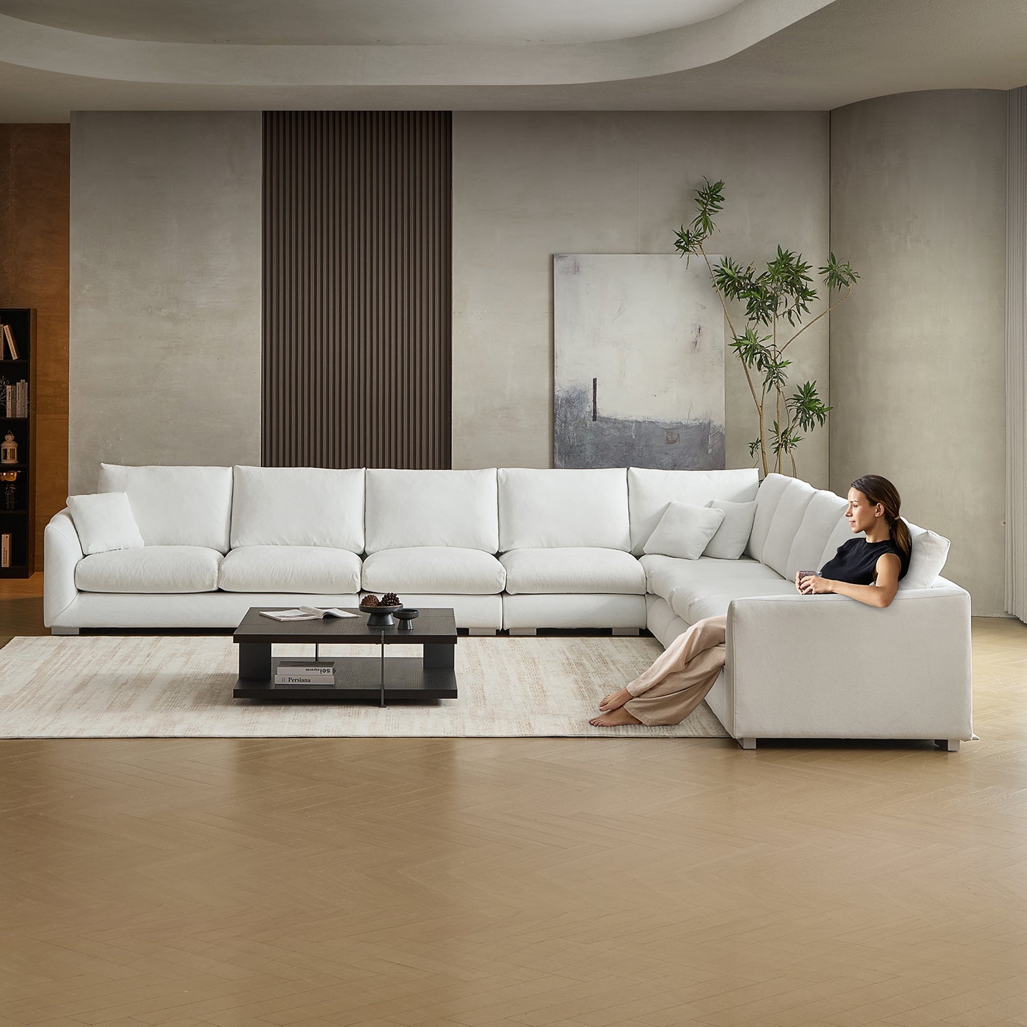 Feathers L Sectional