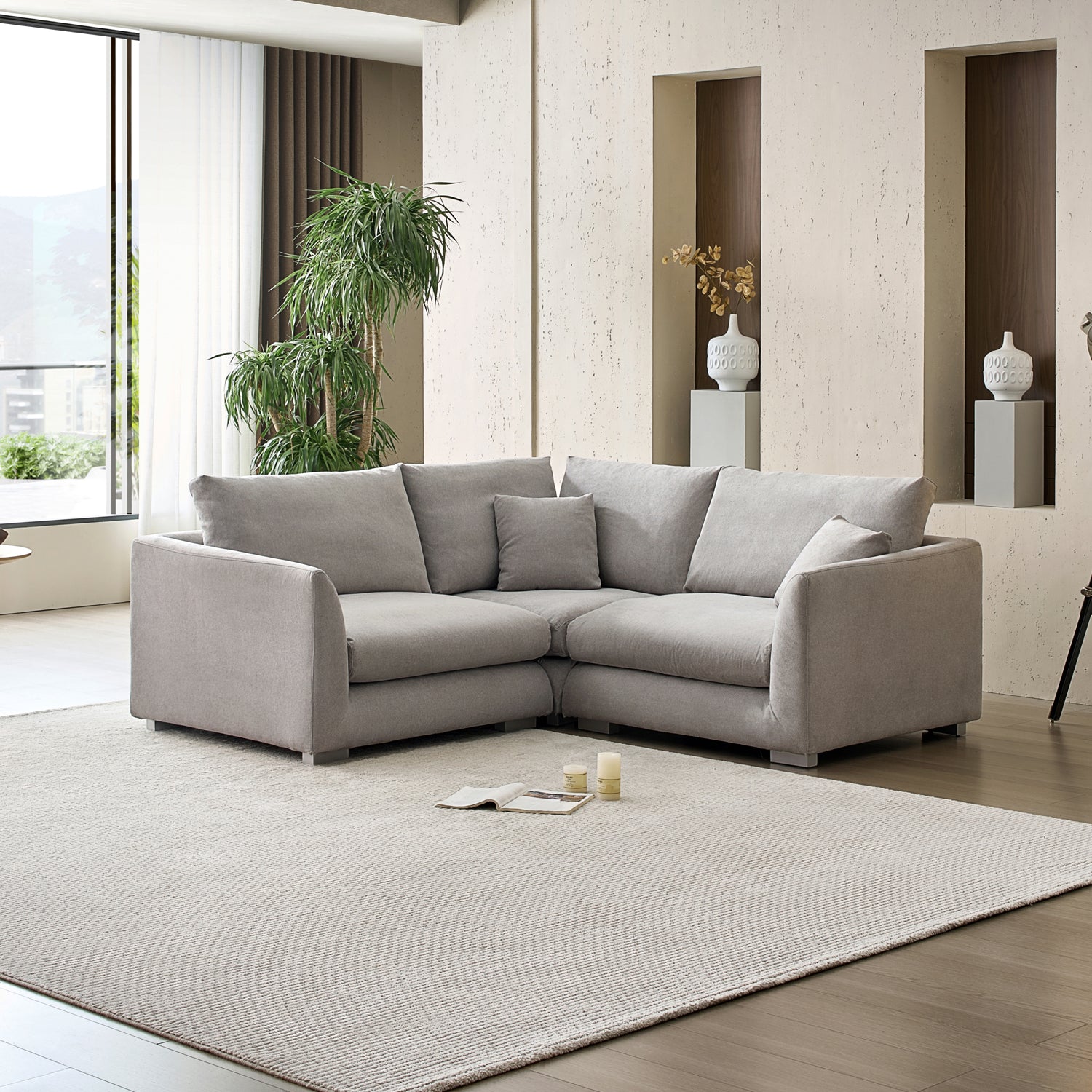 Feathers L Sectional