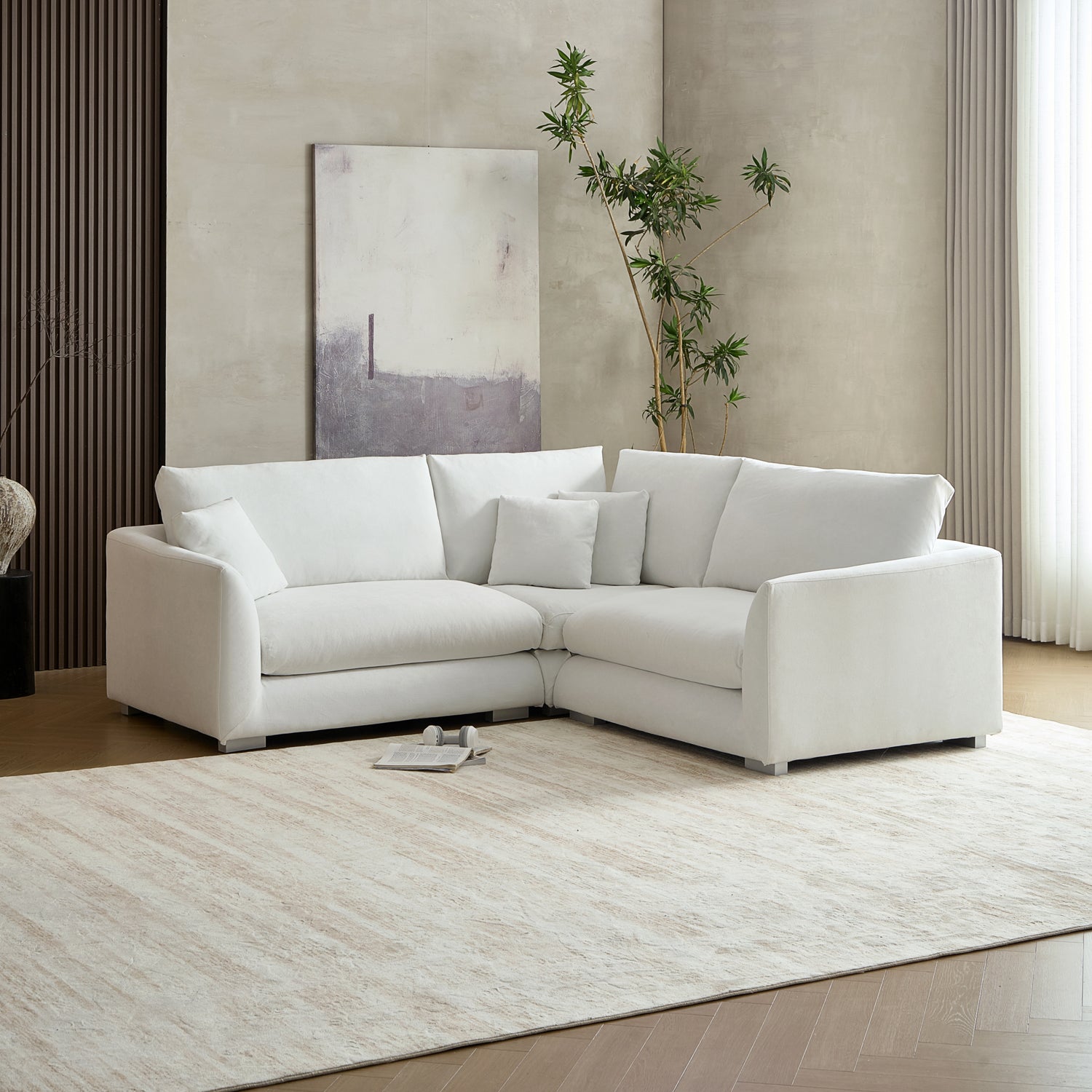 Feathers L Sectional