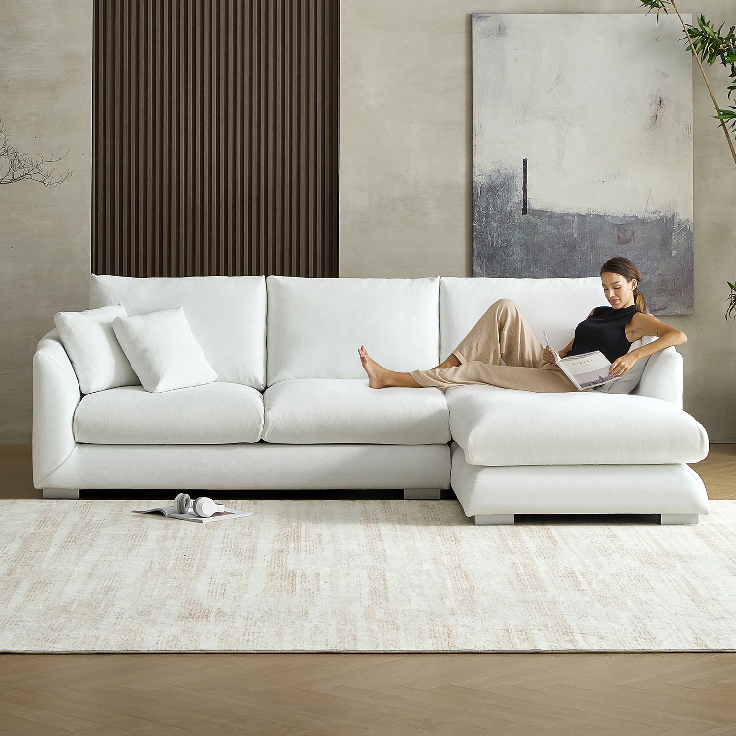 Feathers Sectional