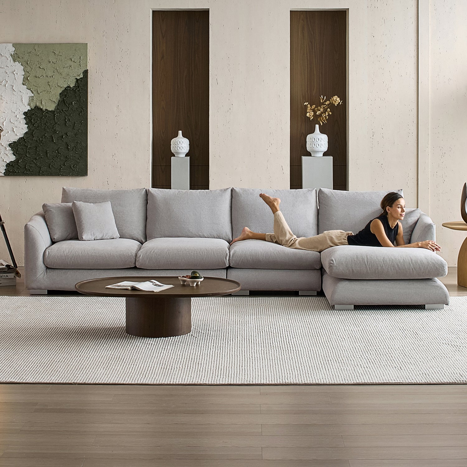 Feathers Sectional