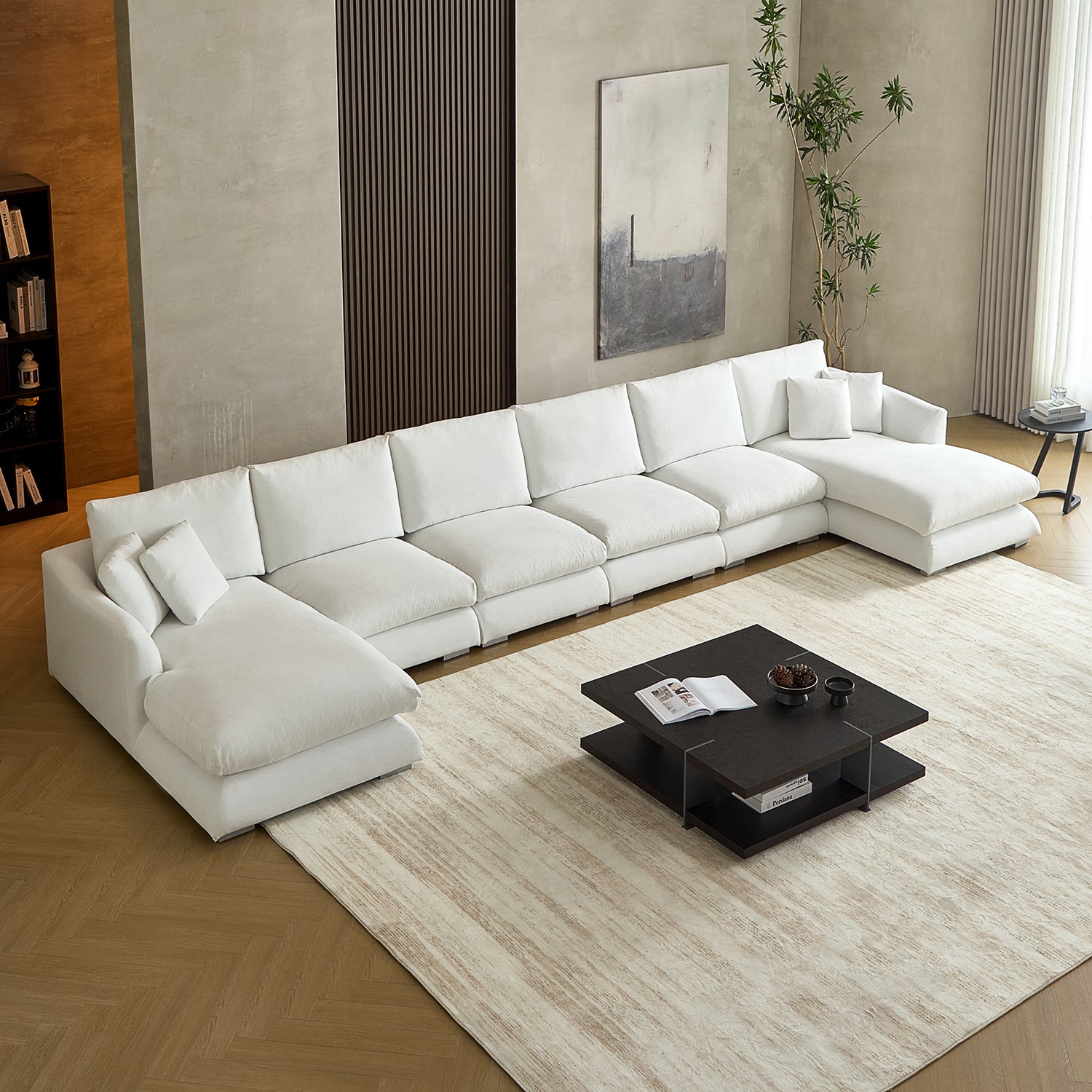 Feathers U-Sectional