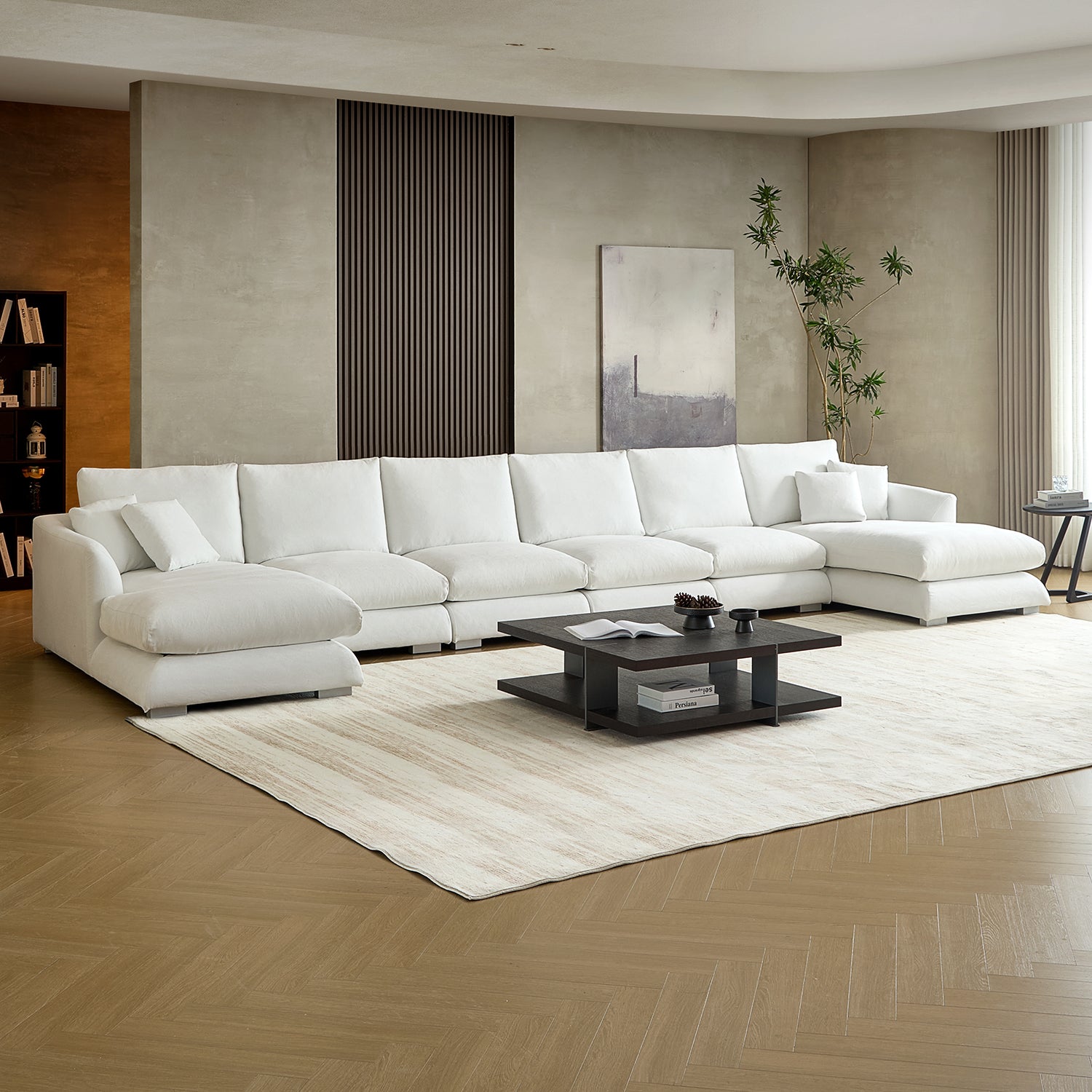 Feathers U-Sectional