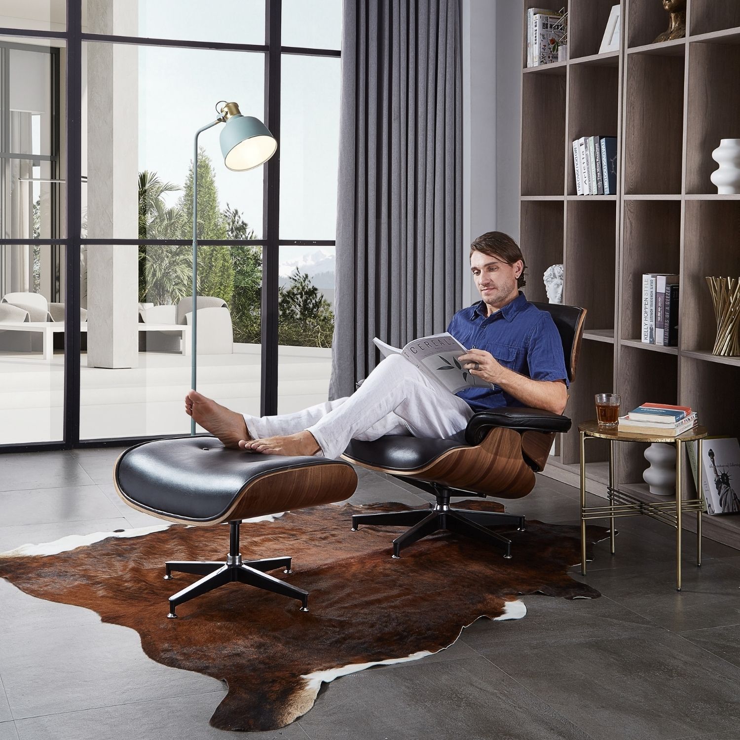 Ottoman Decofurn Lounge Chairs Decofurn Furniture Decofurn