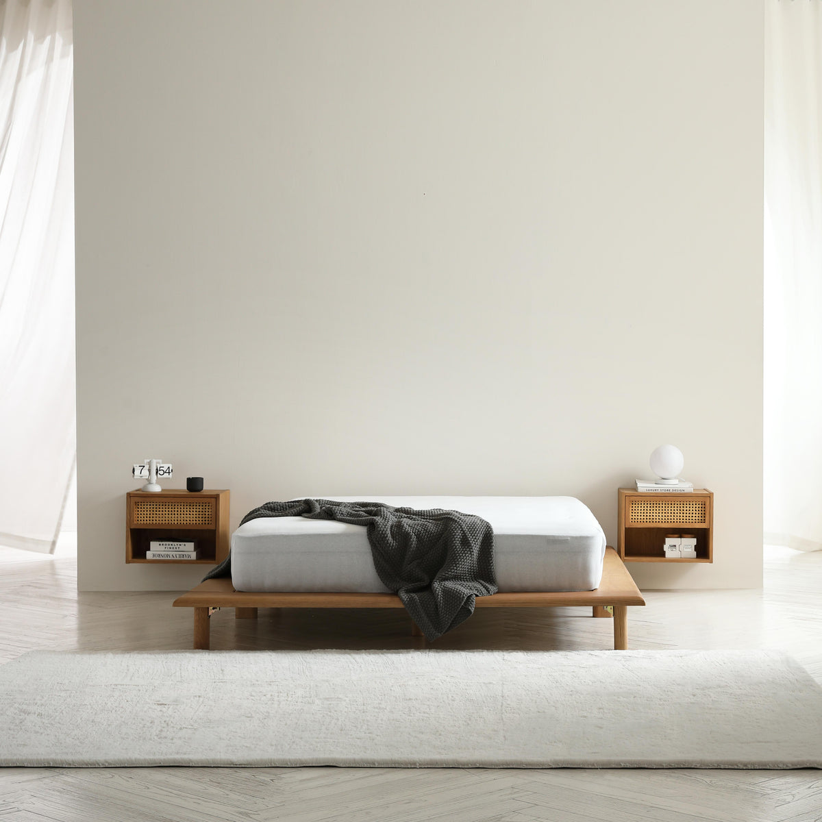 Kahala Bed | Valyou Scandinavian Style Luxury Wooden Bed Set