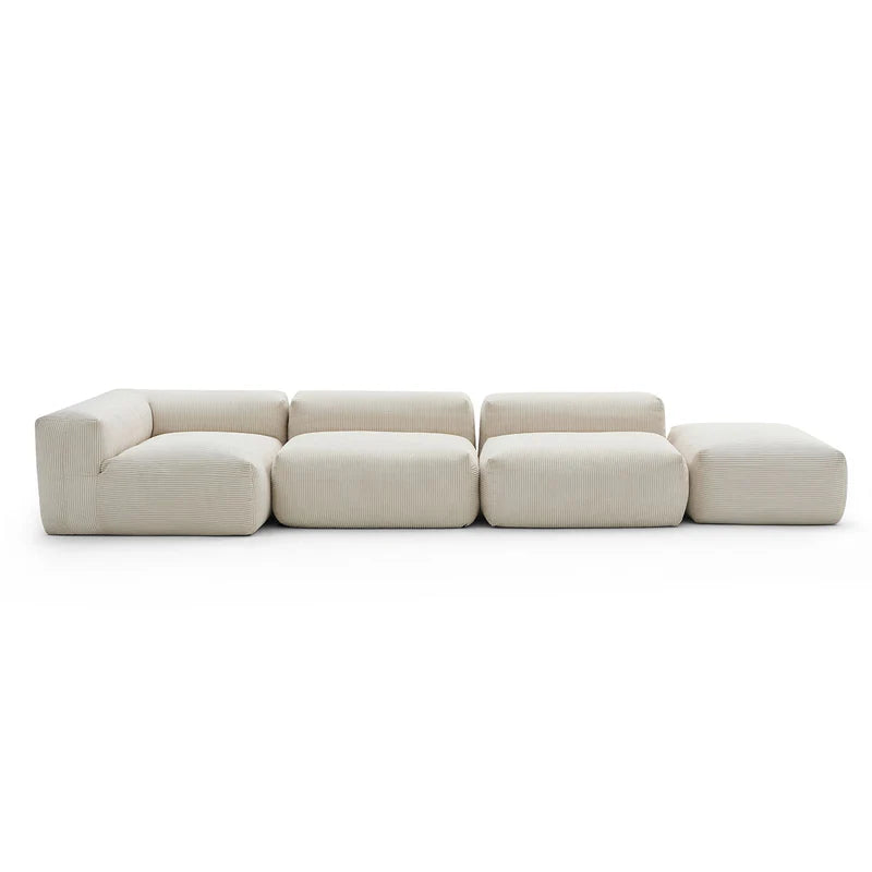 Mellow Sectional Open Couch 4-Seater
