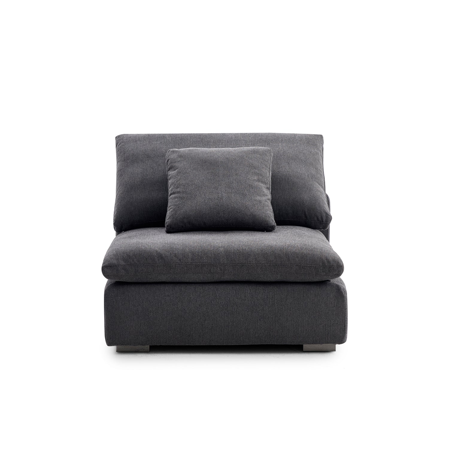 Malibu Cloud Couch Armless Modular Seat