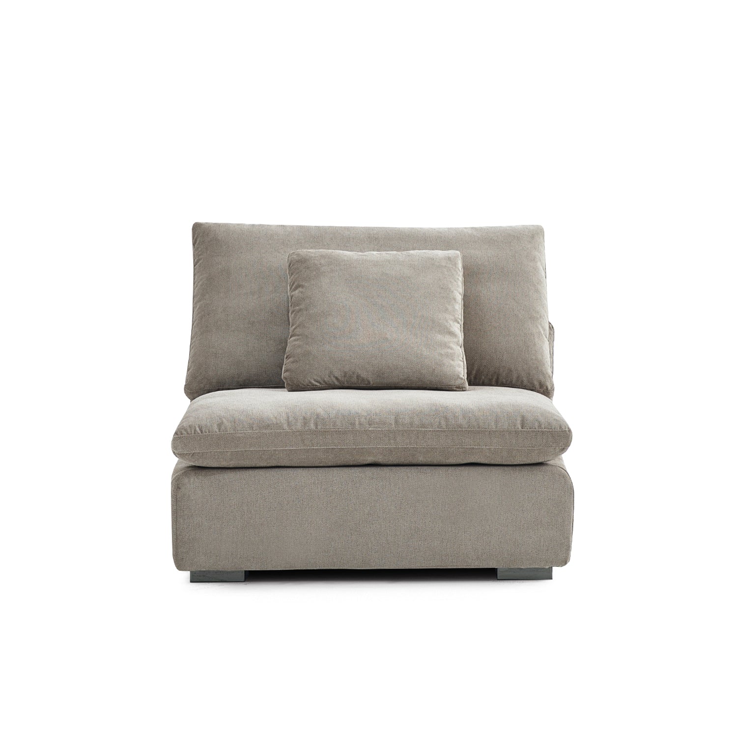 Malibu Cloud Couch Armless Modular Seat