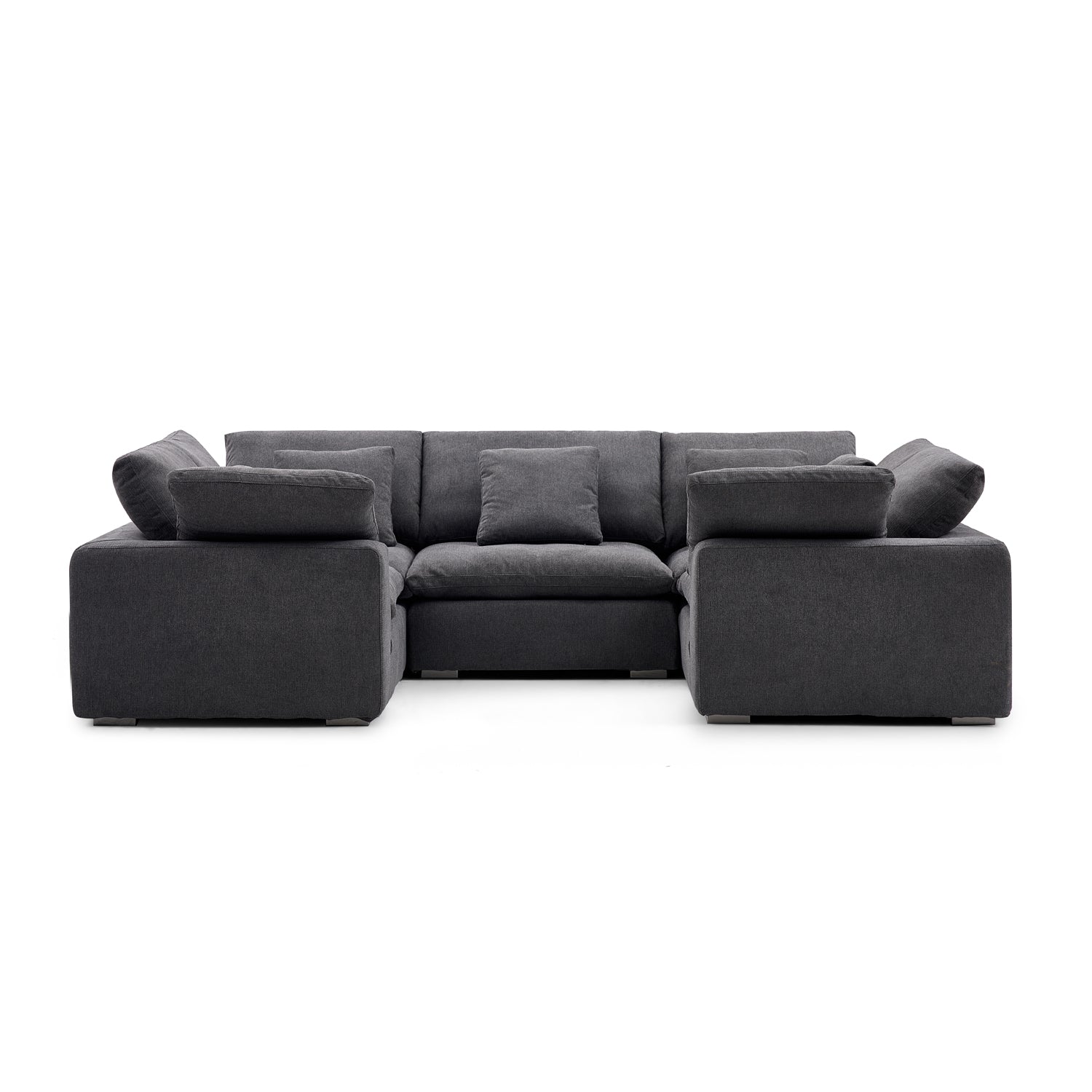 Malibu Cloud U Closed Sectional