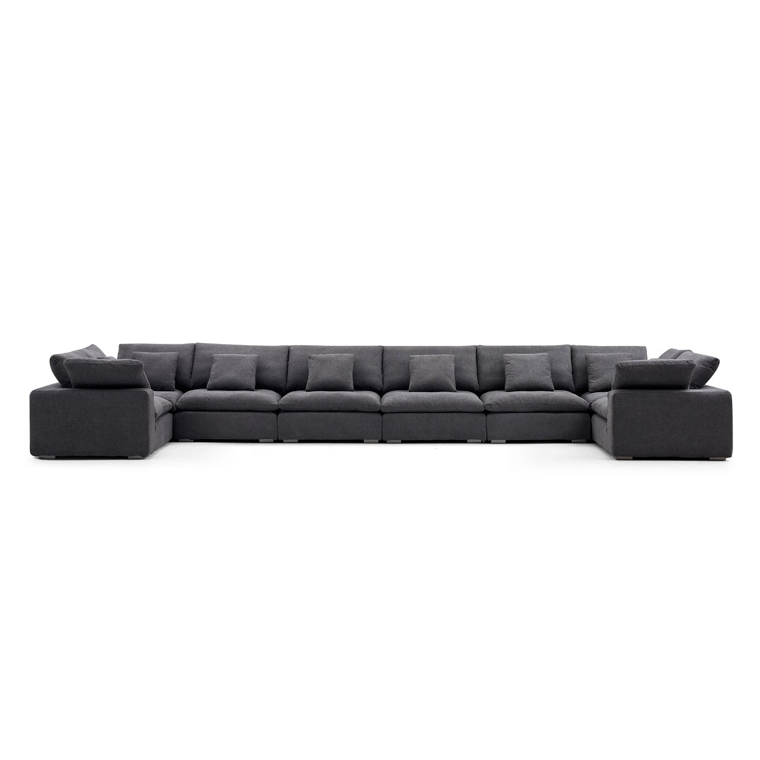 Malibu Cloud U Closed Sectional