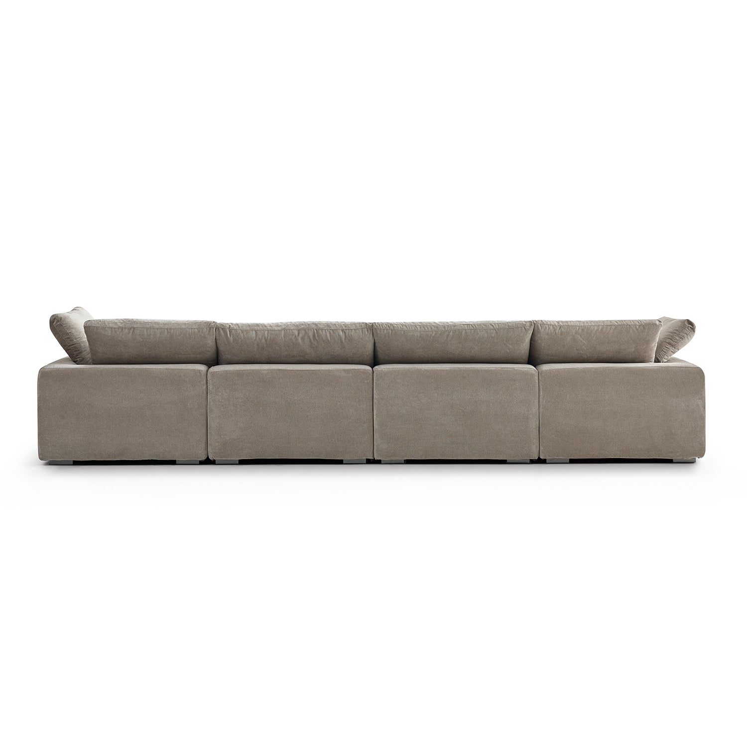 Malibu Cloud U Closed Sectional