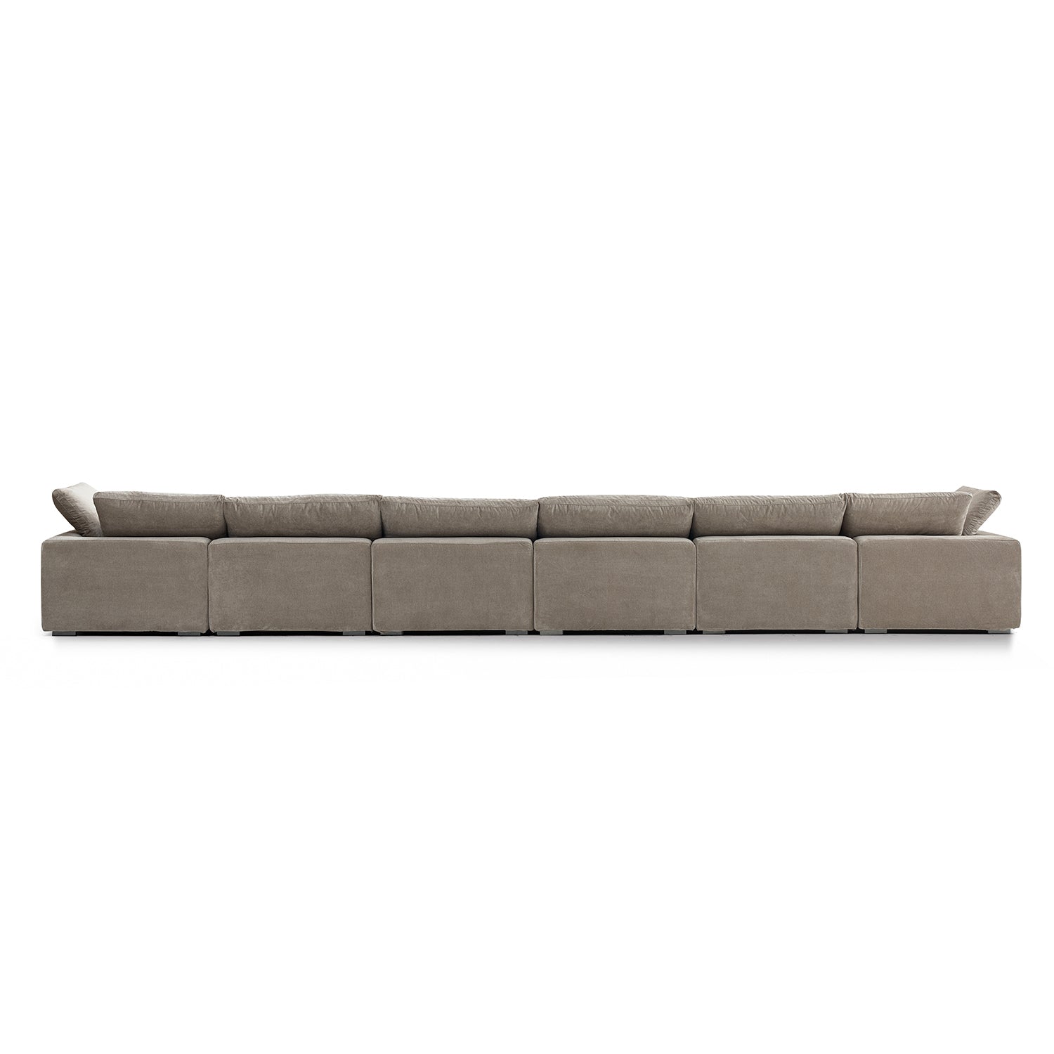 Malibu Cloud U Closed Sectional