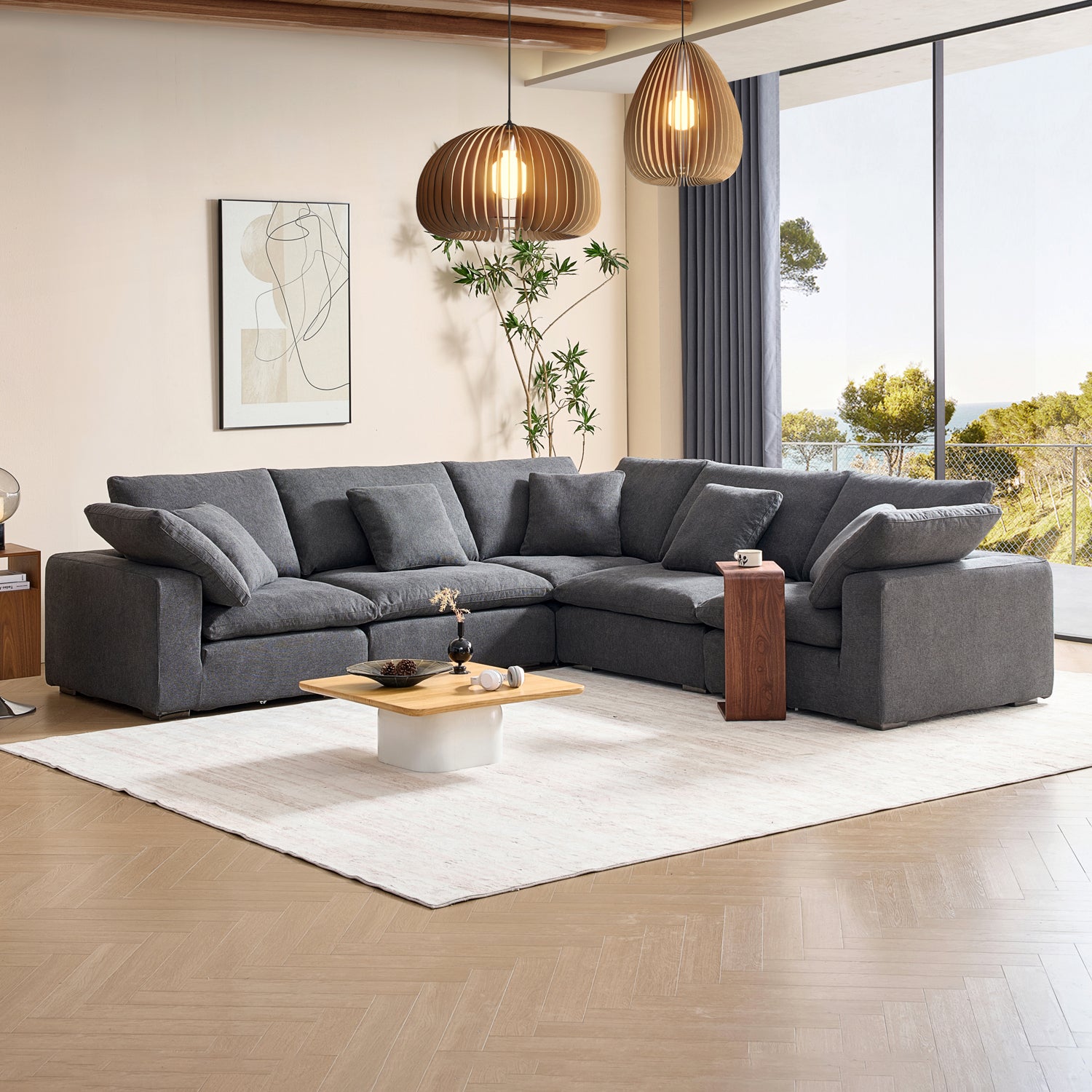 Malibu Cloud L Sectional