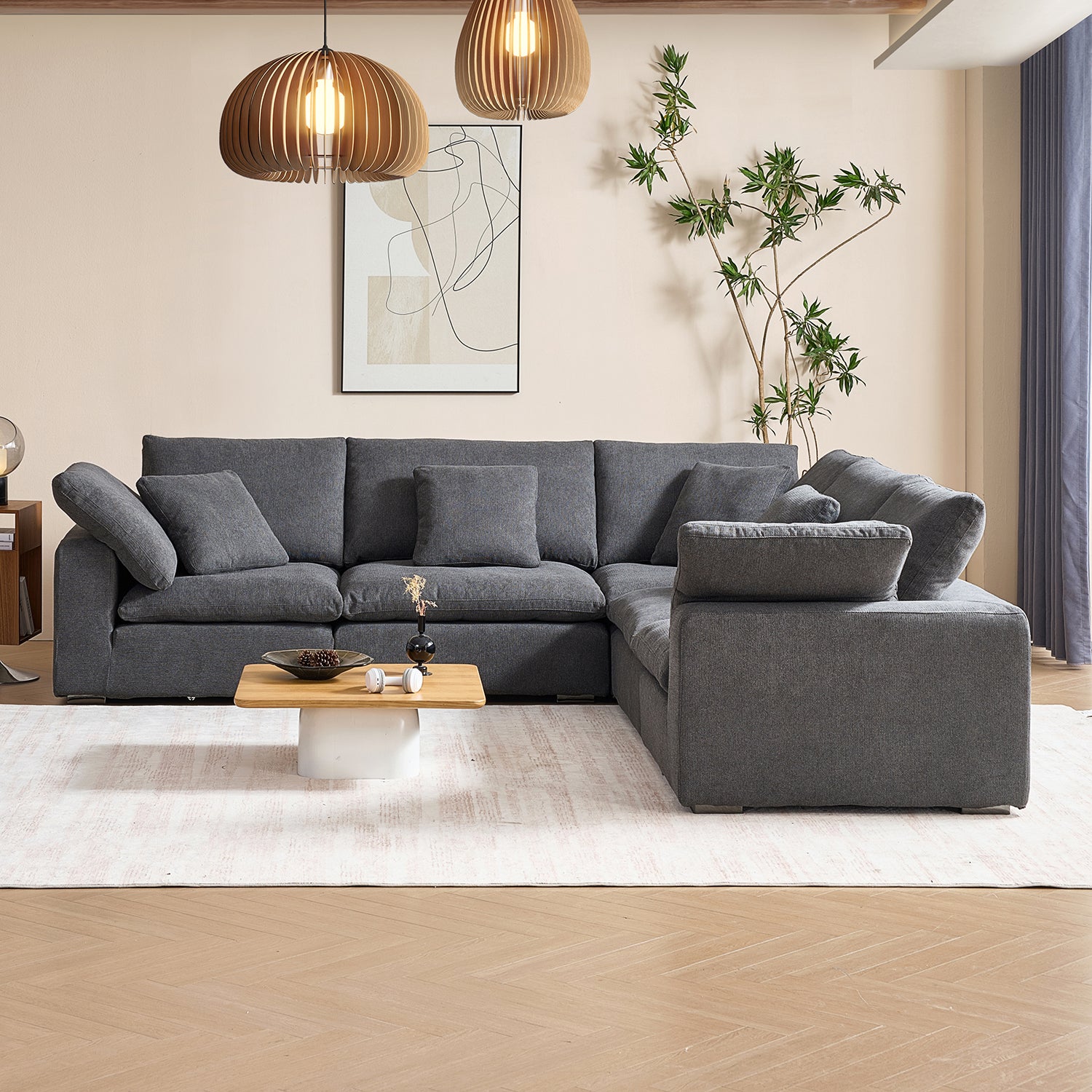 Malibu Cloud L Sectional