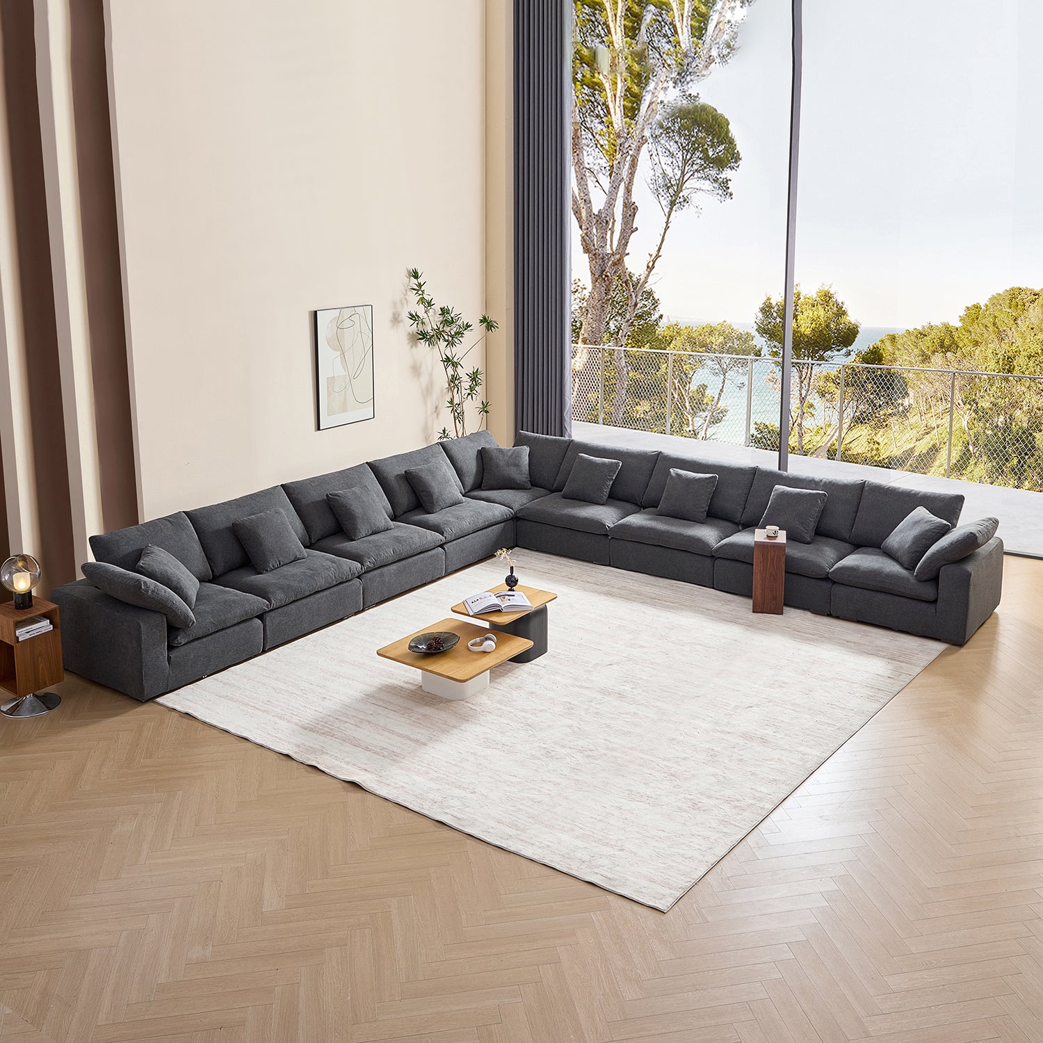 Malibu Cloud L Sectional