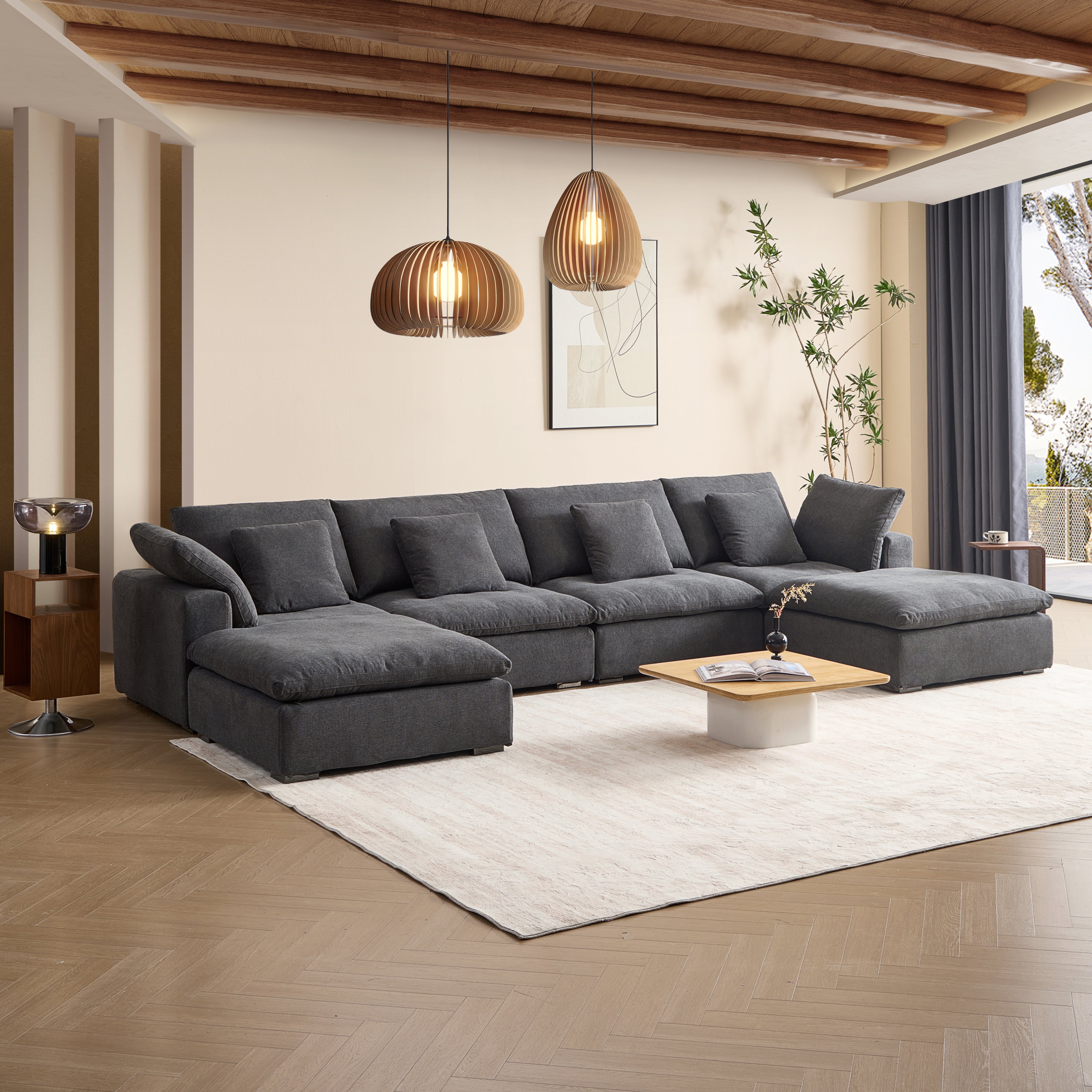 Malibu Cloud U Sectional