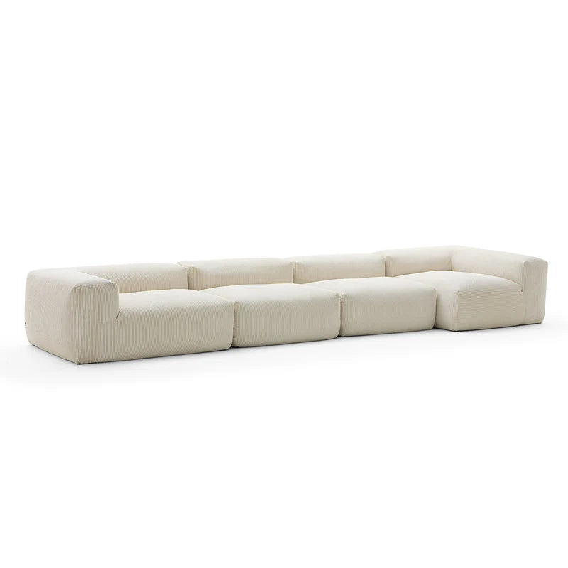 Mellow Closed Sectional with 1 Deep Corner