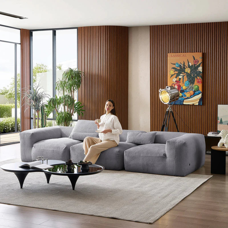 Mellow 3-Seater Sectional Couch
