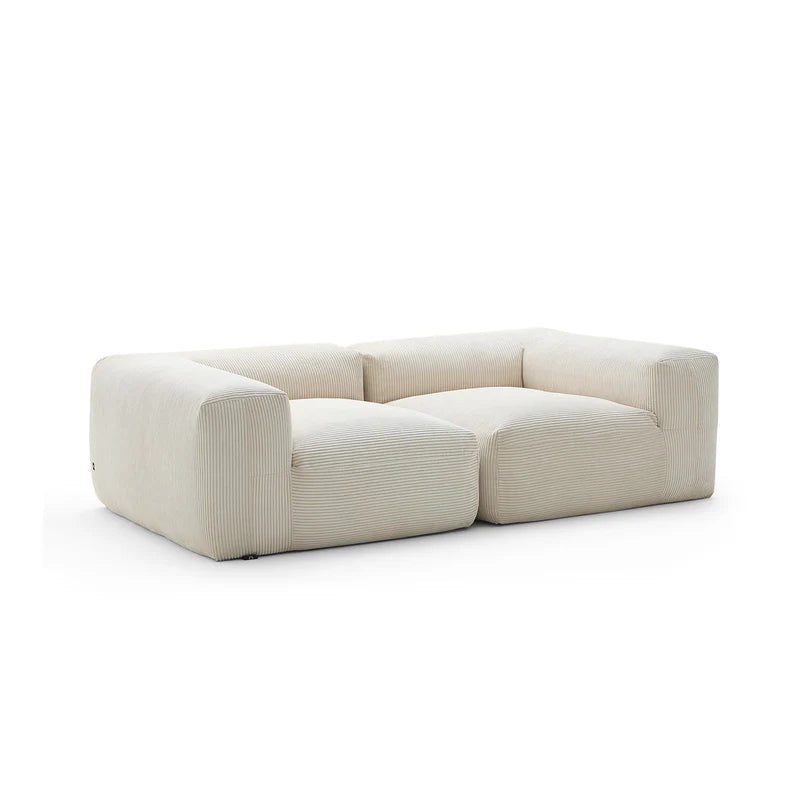 Mellow Armrest Loveseat Sectional Couch