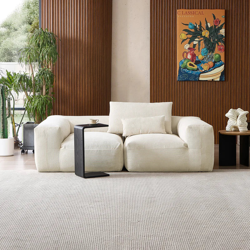 Mellow Armrest Loveseat Sectional Couch