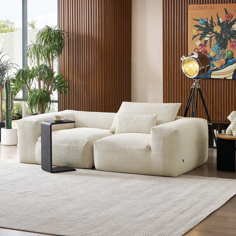 Mellow Armrest Loveseat Sectional Couch