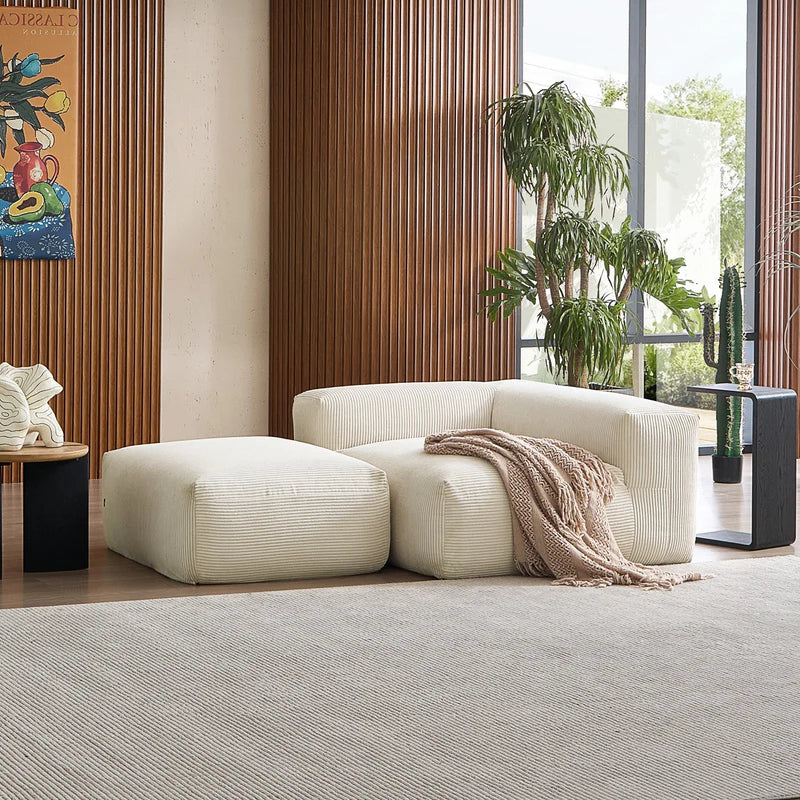 Mellow 1 Corner Seat with 1 Ottoman