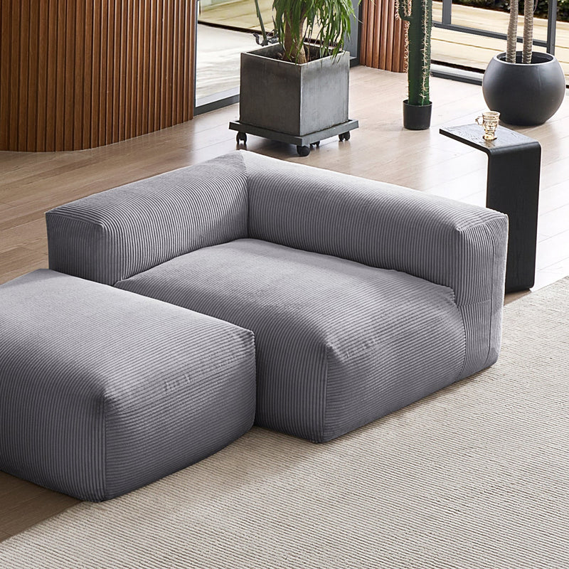 Mellow 1 Corner Seat with 1 Ottoman