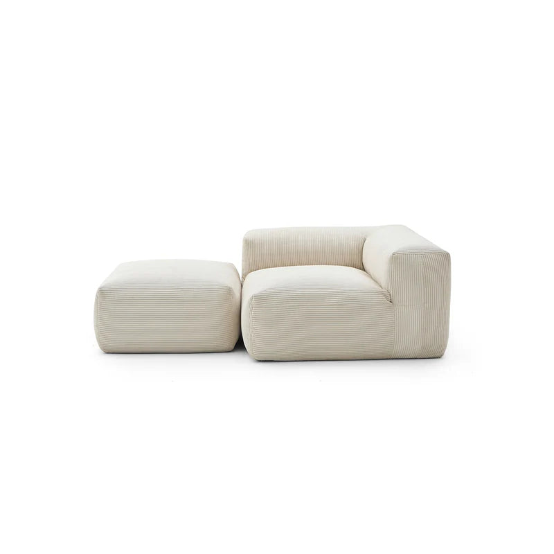 Mellow 1 Corner Seat with 1 Ottoman