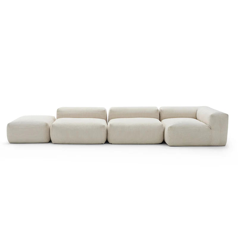 Mellow Sectional Open Couch 4-Seater