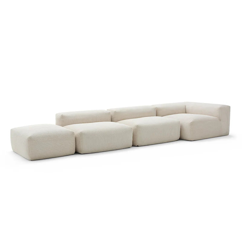Mellow Sectional Open Couch 4-Seater