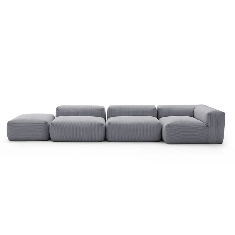 Mellow Sectional Open Couch 4-Seater