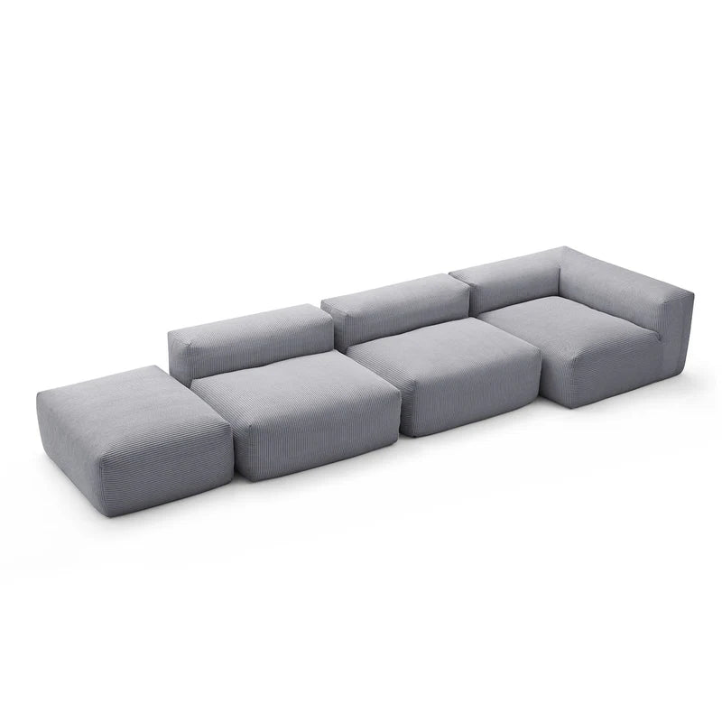 Mellow Sectional Open Couch 4-Seater