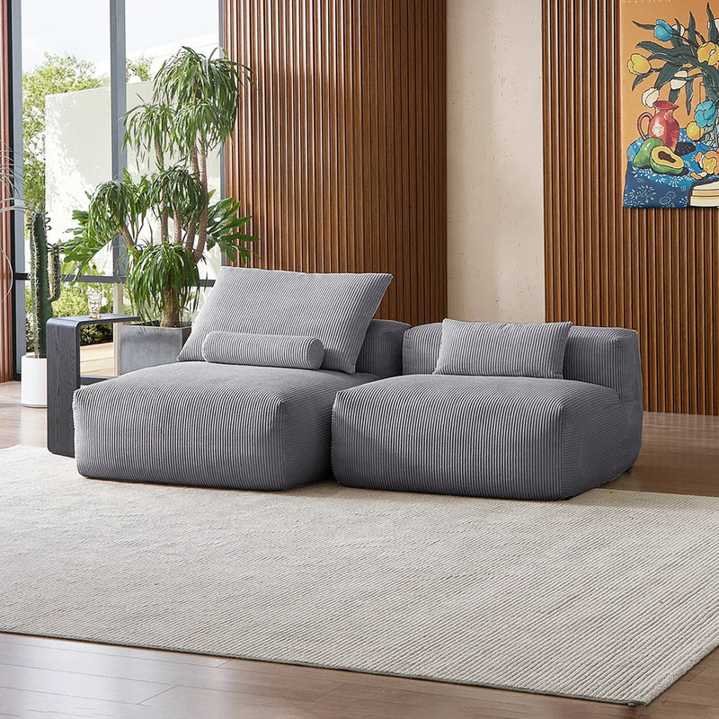 Mellow Open Sectional Armless Loveseat