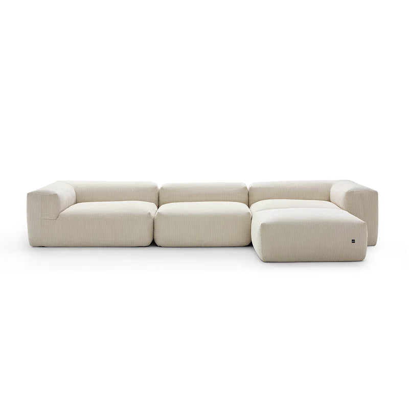 Mellow 3-Seater L-Shaped Sectional Couch
