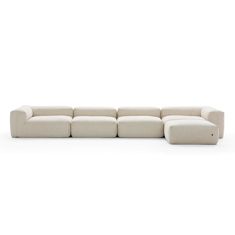 Mellow 4-Seater L-Shaped Sectional Couch