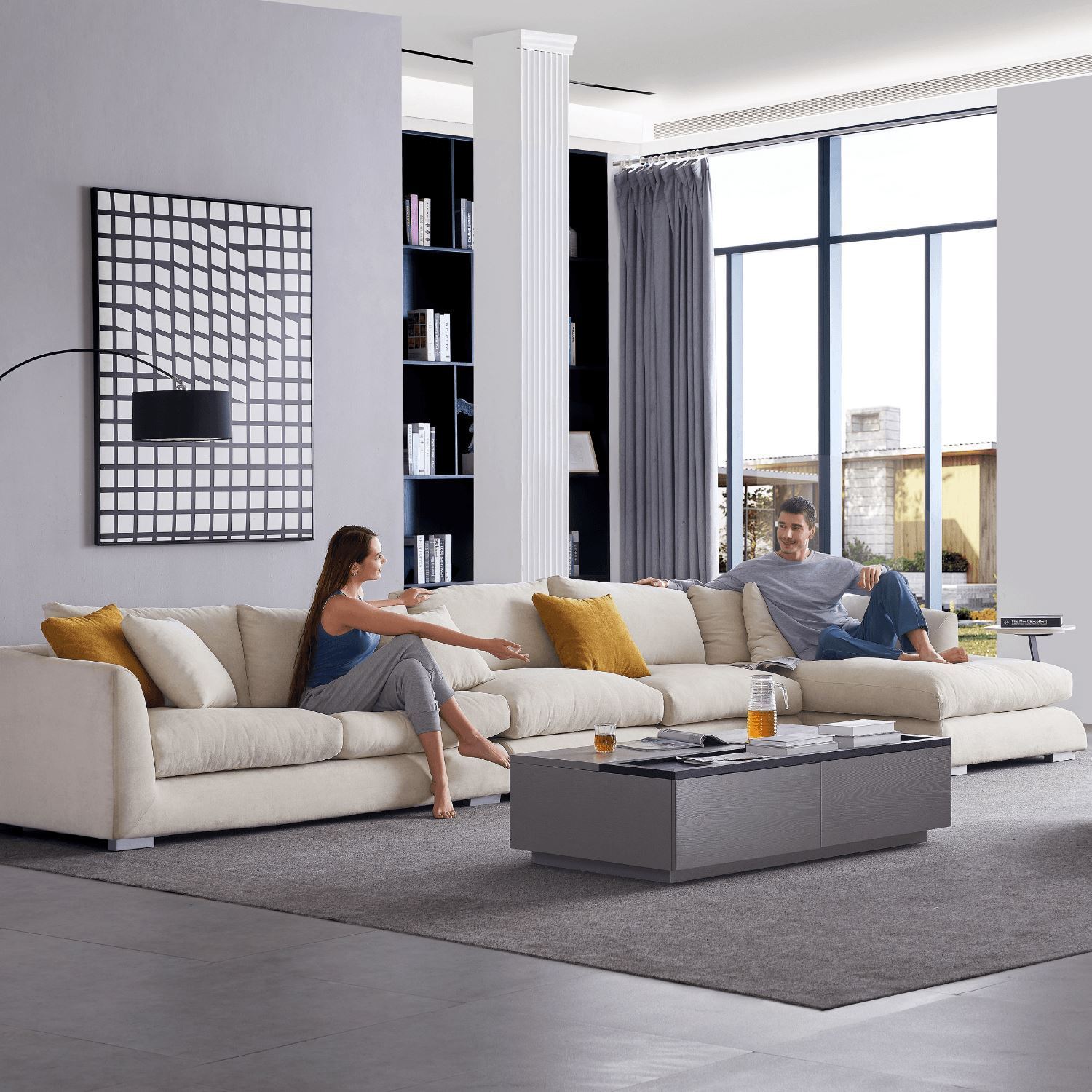 Feathers Sectional