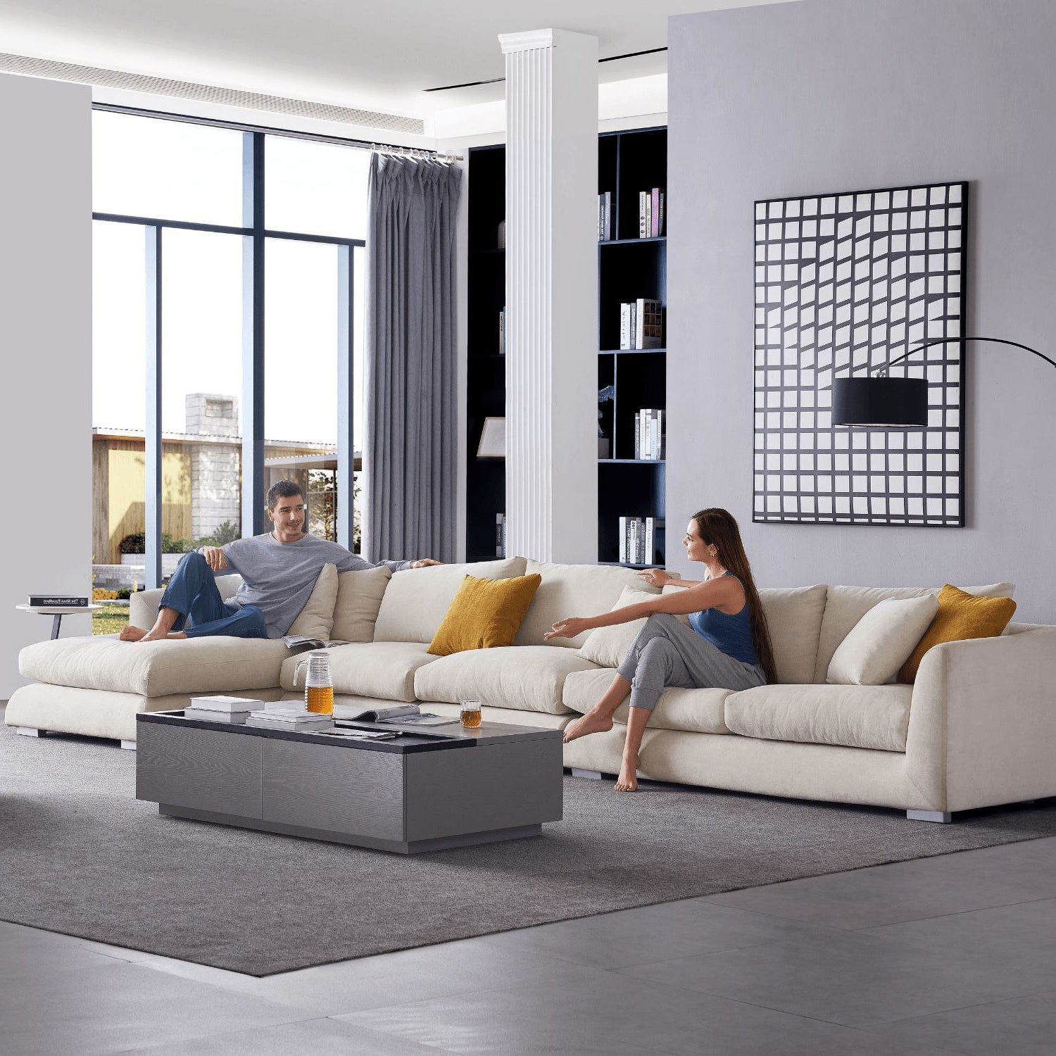 Feathers Sectional