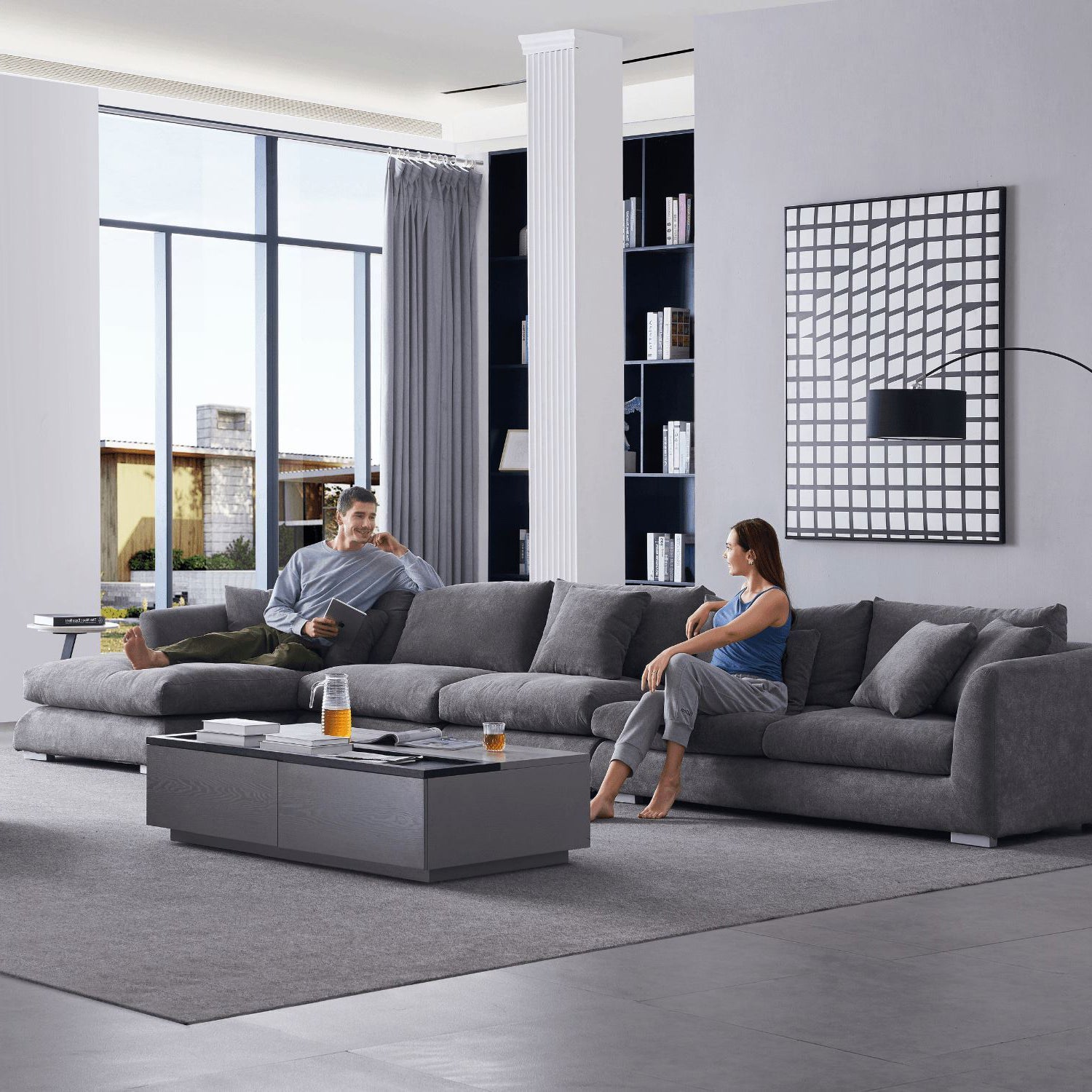 Feathers Sectional