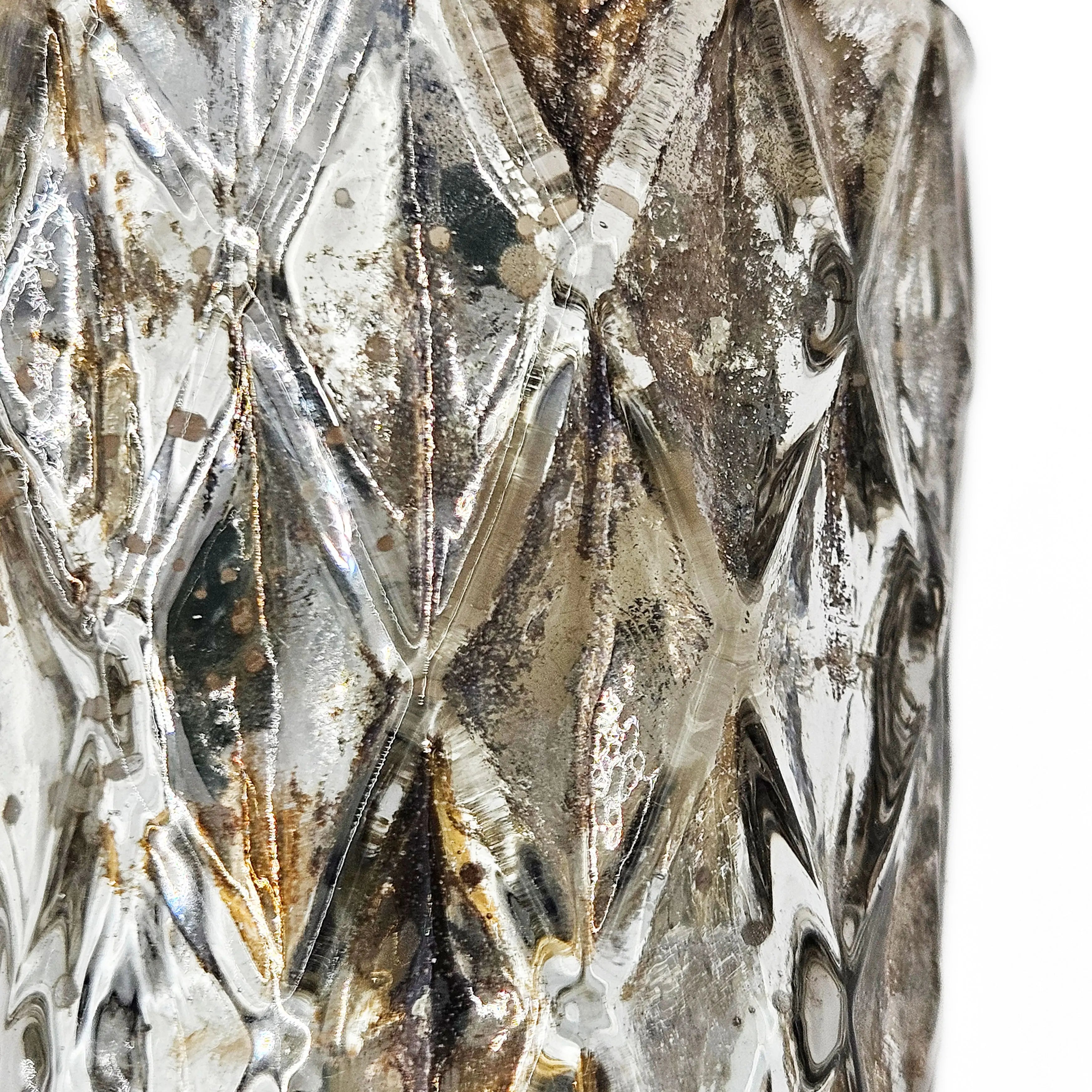 Natural Glass Soy Wax Candles Crystal - Set of 4