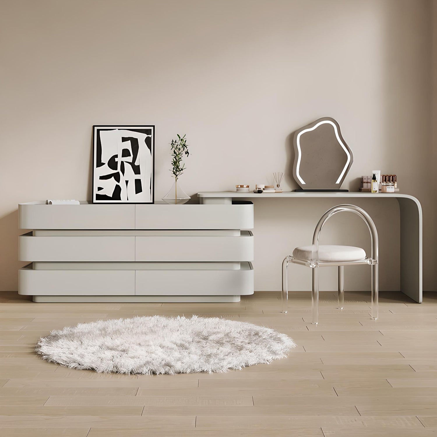 Onsen Vanity with Drawers