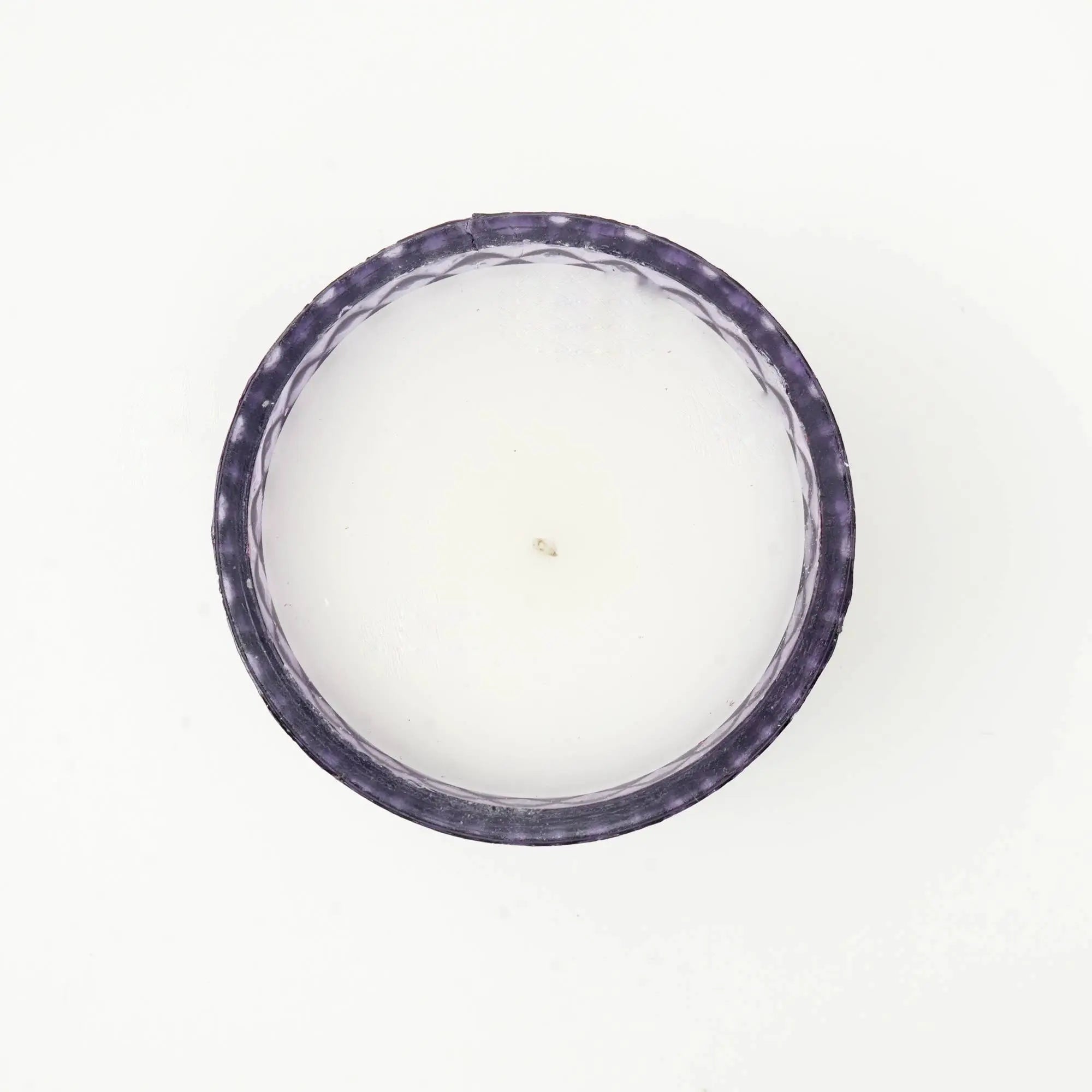 Plush Radiance Scented Wax Candle Purple