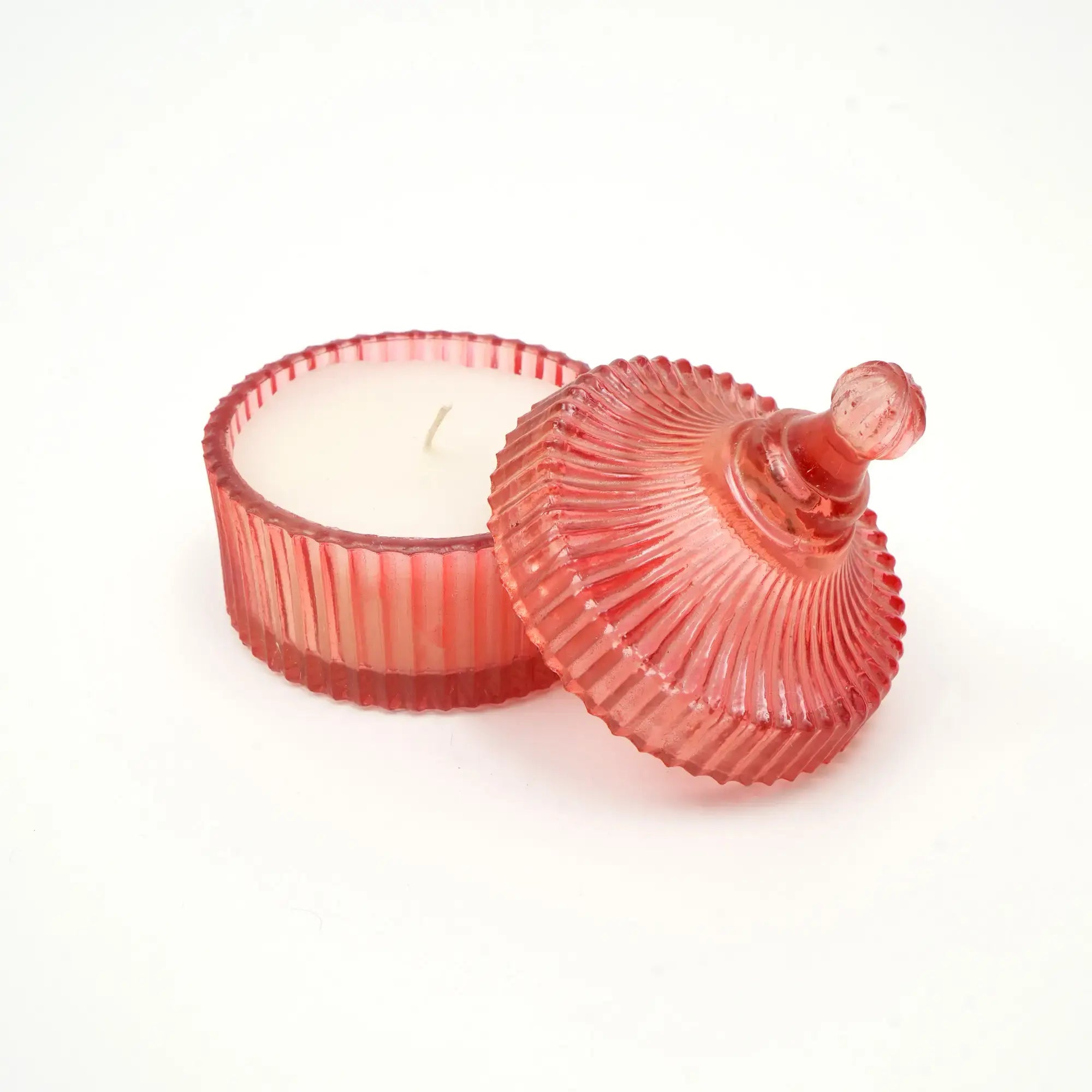 Posh Radiance Scented Wax Candle Rosy