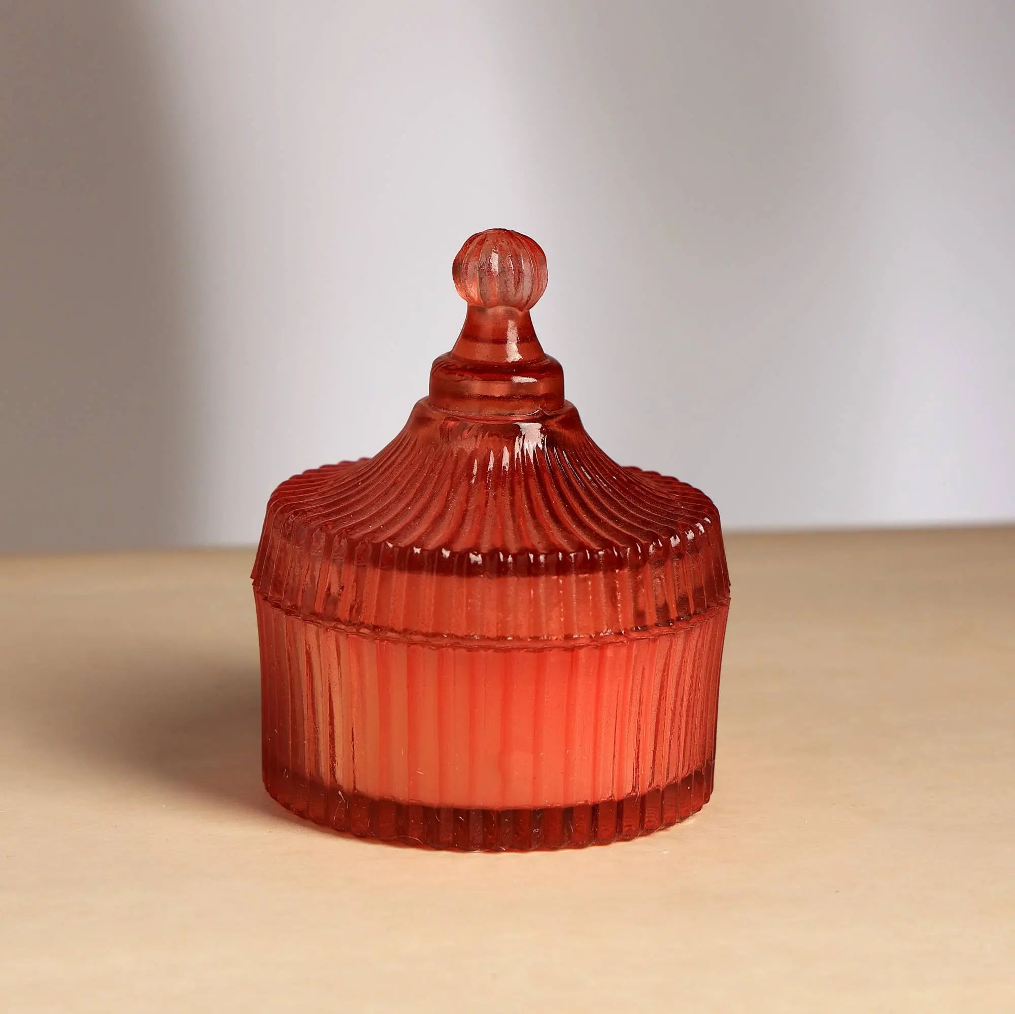 Posh Radiance Scented Wax Candle Rosy