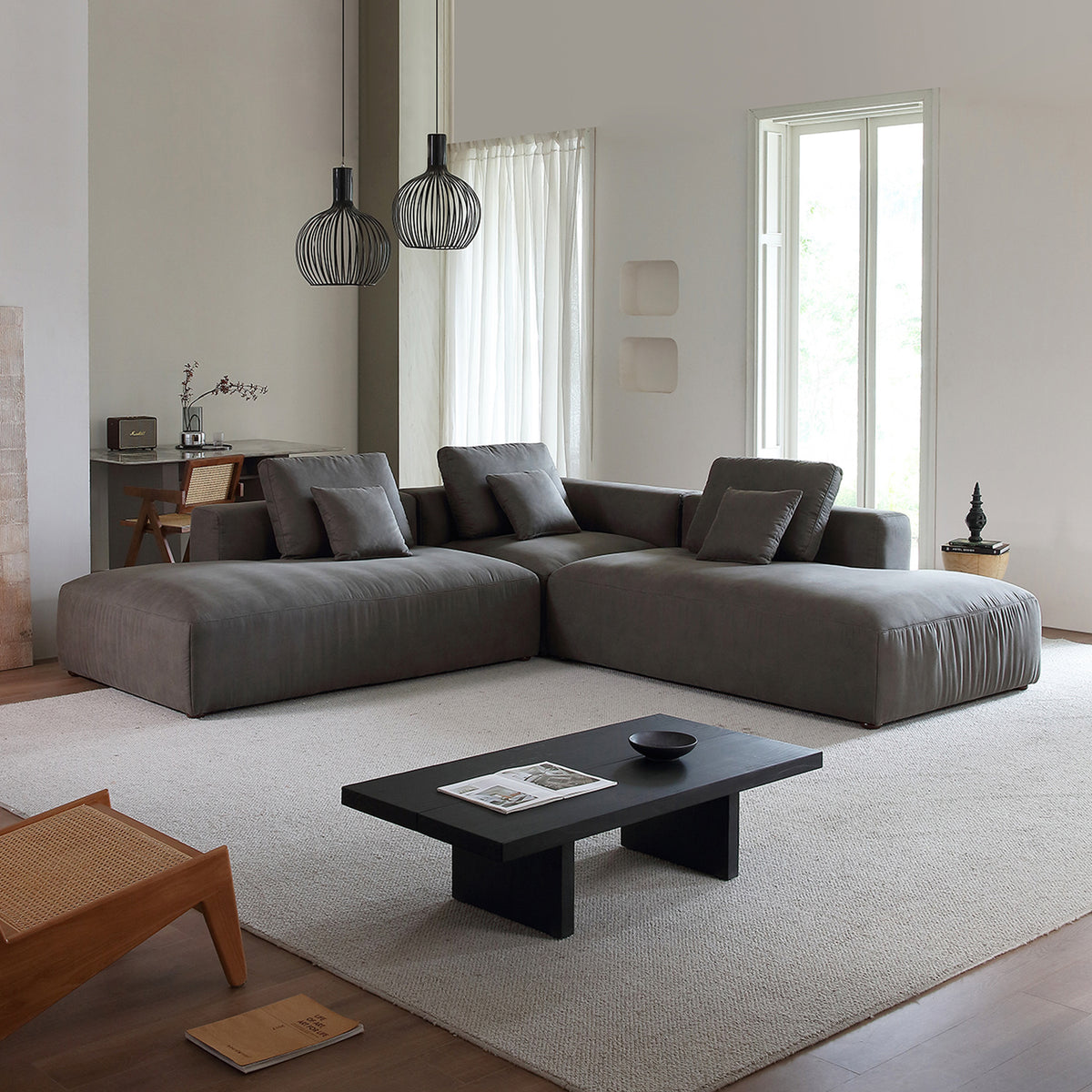 The 5th Open L Sectional | Valyou Furniture