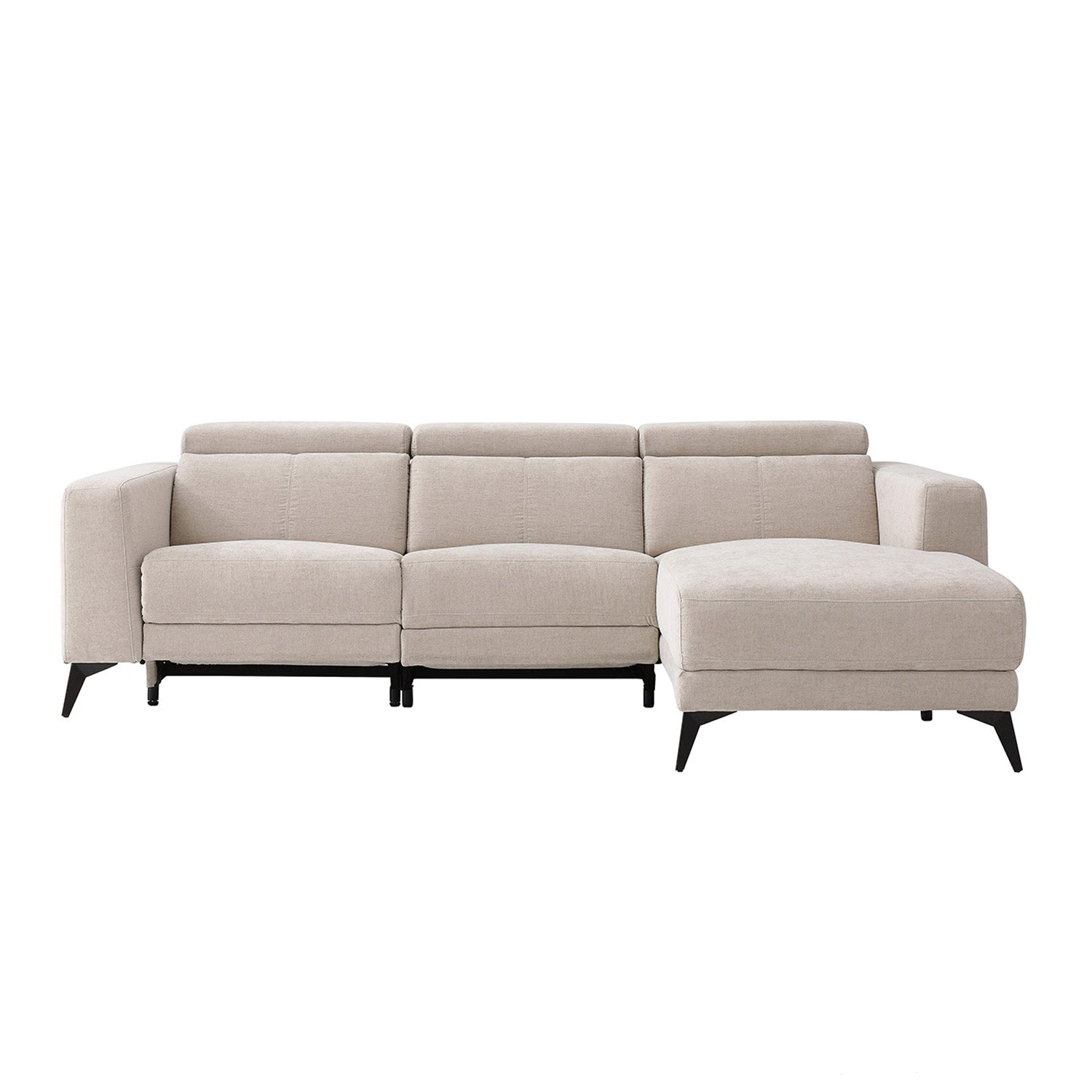 Couch with recliner and chaise online lounge