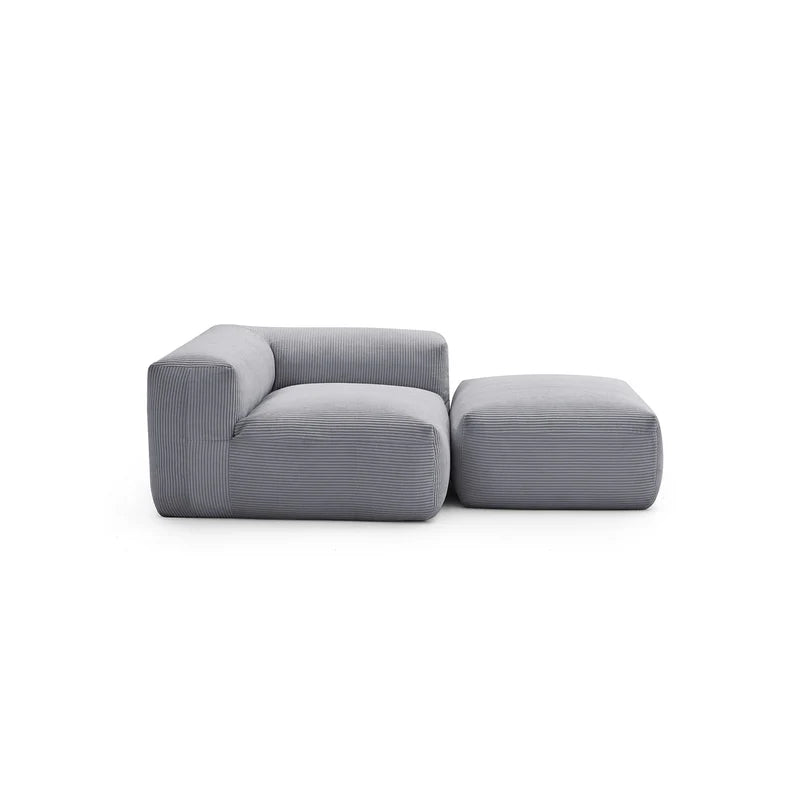 Mellow 1 Corner Seat with 1 Ottoman