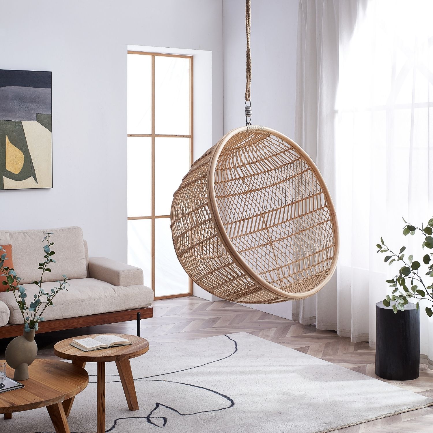 Hk living egg online chair bohemian